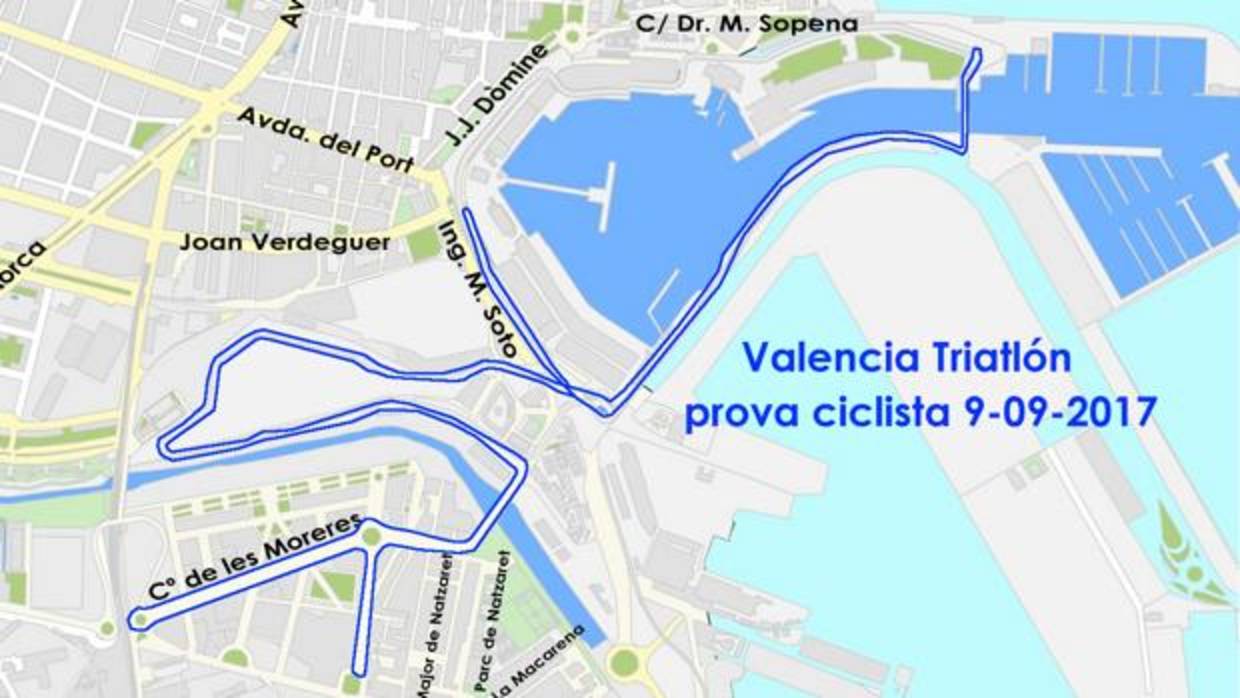 Mapa de la prova ciclista del pròxim dissabte