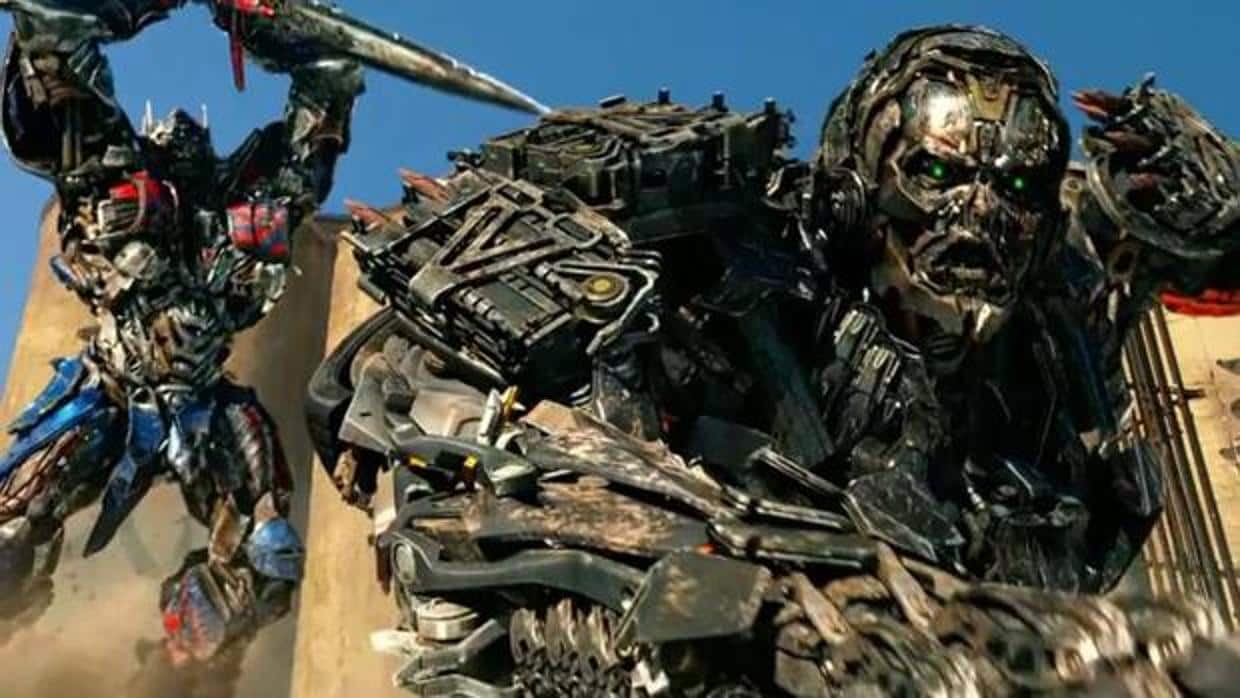 Fotograma de una película de Transformers