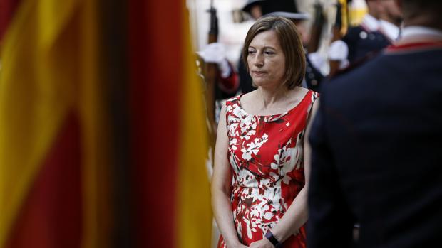 Forcadell llama a los catalanes a «salir a la calle» para expresar su apoyo al referéndum