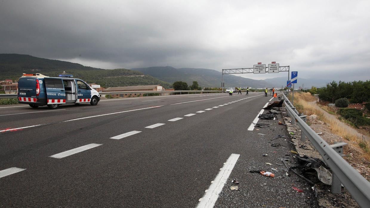 Imagen de archivo de un accidente en Tarragona