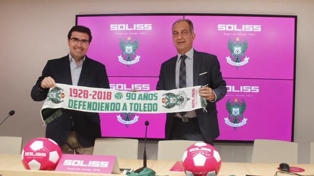 Seguros Soliss apoya al CD Toledo en su 90 aniversario