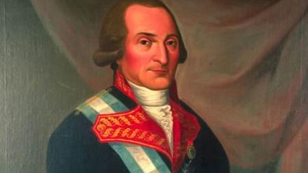 Retrato del marqués de Branciforte de 1798 hecho en México