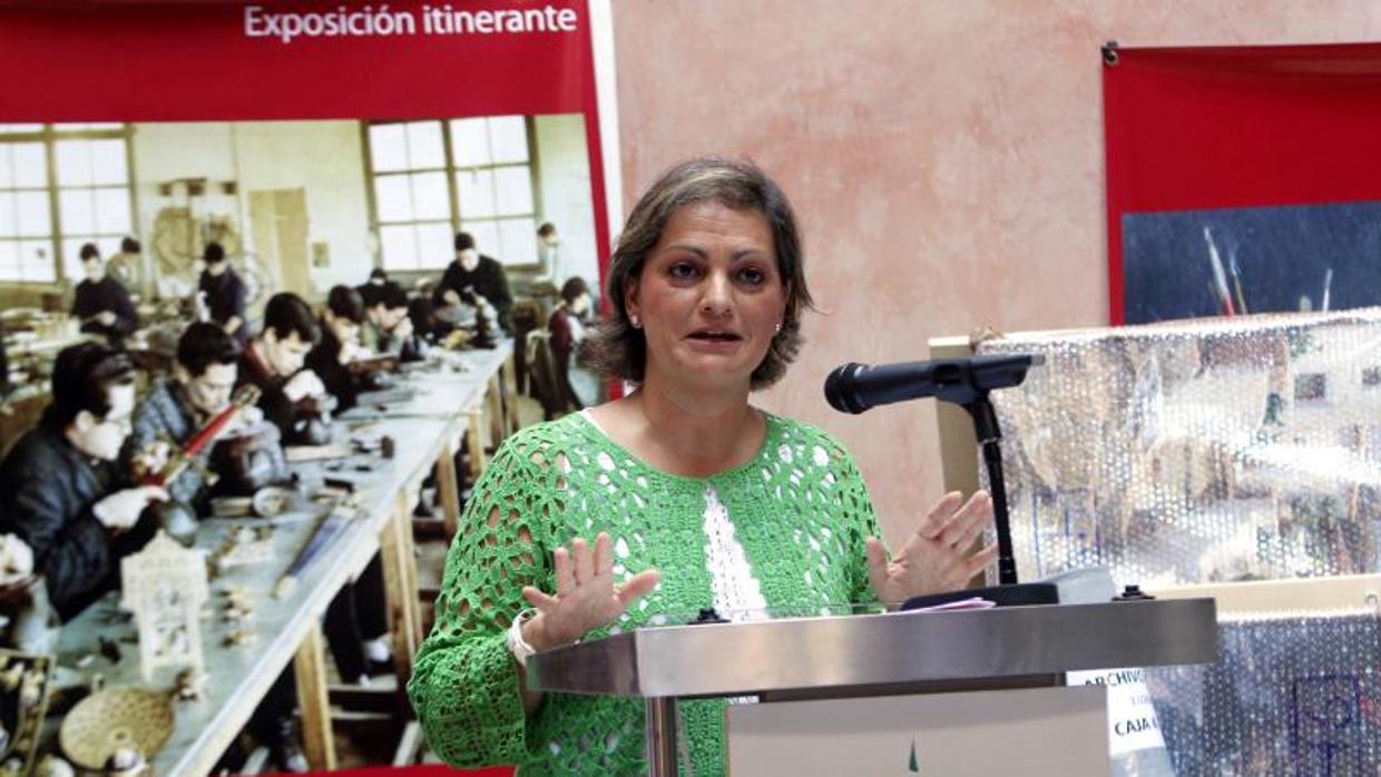 María Ángeles Garcia, vicepresidenta del Área de Educación, Cultura, Turismo y Deportes