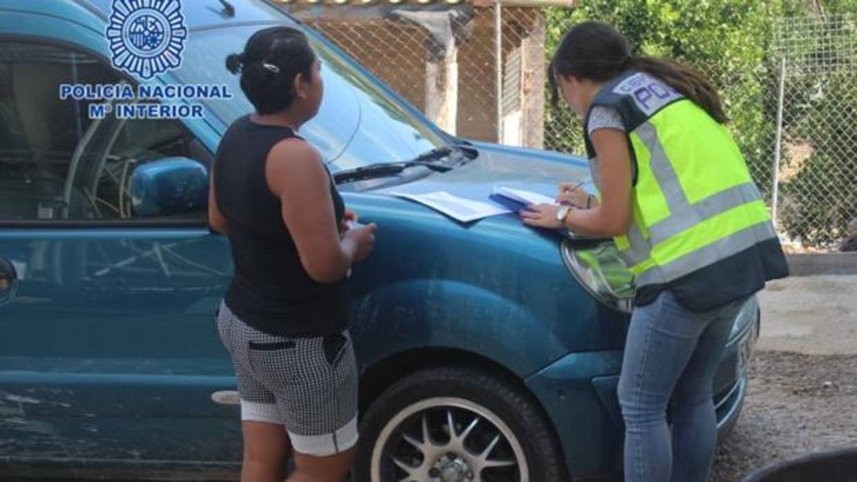 Imagen de la operación policial