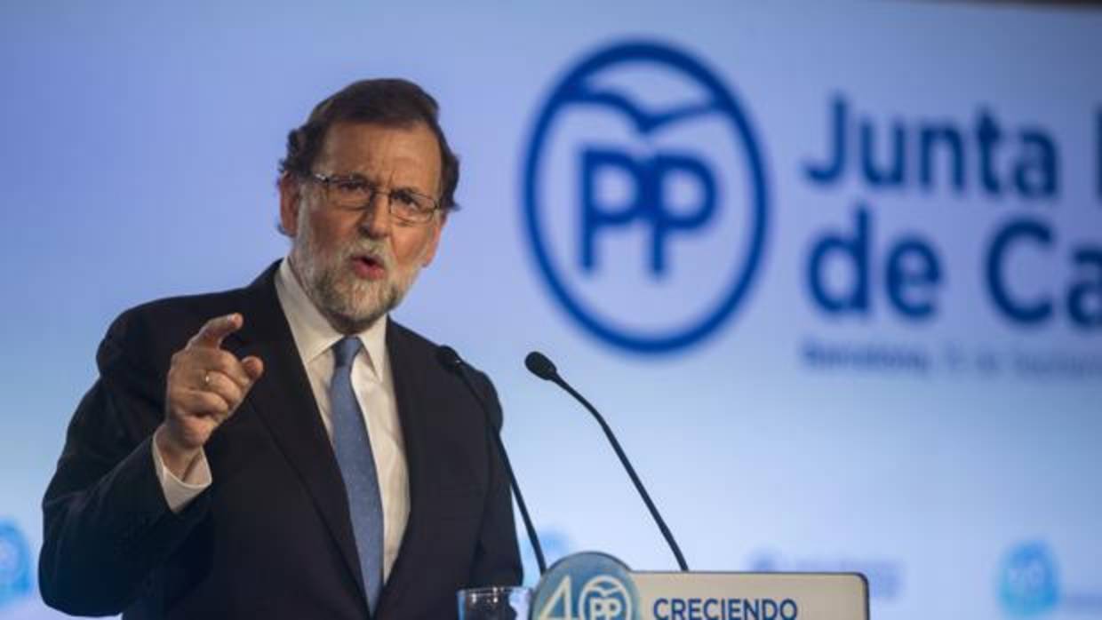 Mariano Rajoy ha presidido este viernes la Junta Directiva del PP de Cataluña