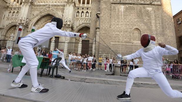 María Isabel Moreno y Arturo Toledo vencen en la Copa de Maestros de Castilla-La Mancha de Esgrima