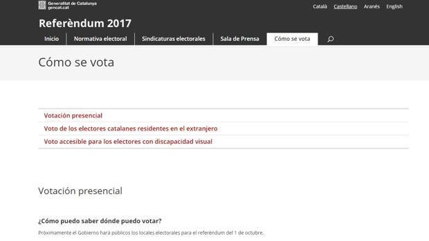 Una jueza ordena desactivar otras tres webs sobre el referéndum