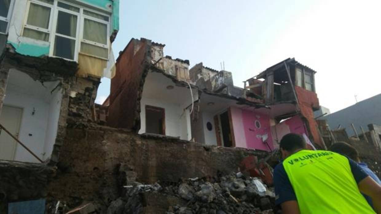 Viviendas en la zona de San Andrés, Arucas, que dan al mar, este fin de semana