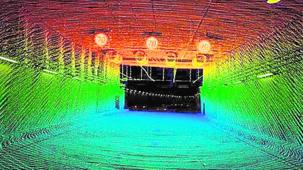 Un «coche-topo» para las primeras cartografías de los túneles de Madrid