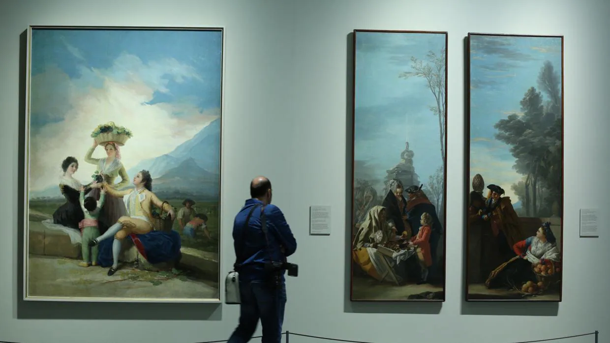 La exposición reúne 67 pinturas, 21 de ellas goyas «de primer nivel», según ha explicado la comisaria Manuela Mena