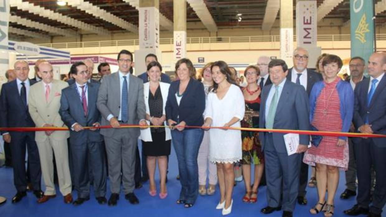 La consejera Patricia Franco en la inauguración de IMEX-Castilla-La Mancha