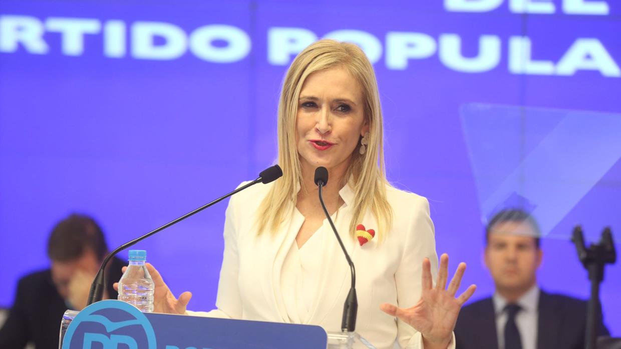 Cifuentes, en la Junta Directiva Regional del PP