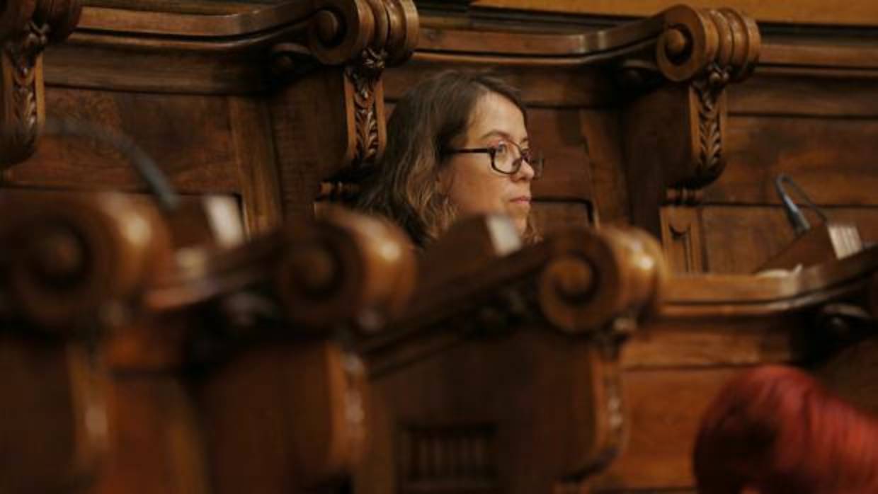 La diputada de la CUP, Eulàlia Regunat