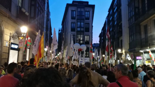 El acto tuvo lugar en el Casco Viejo