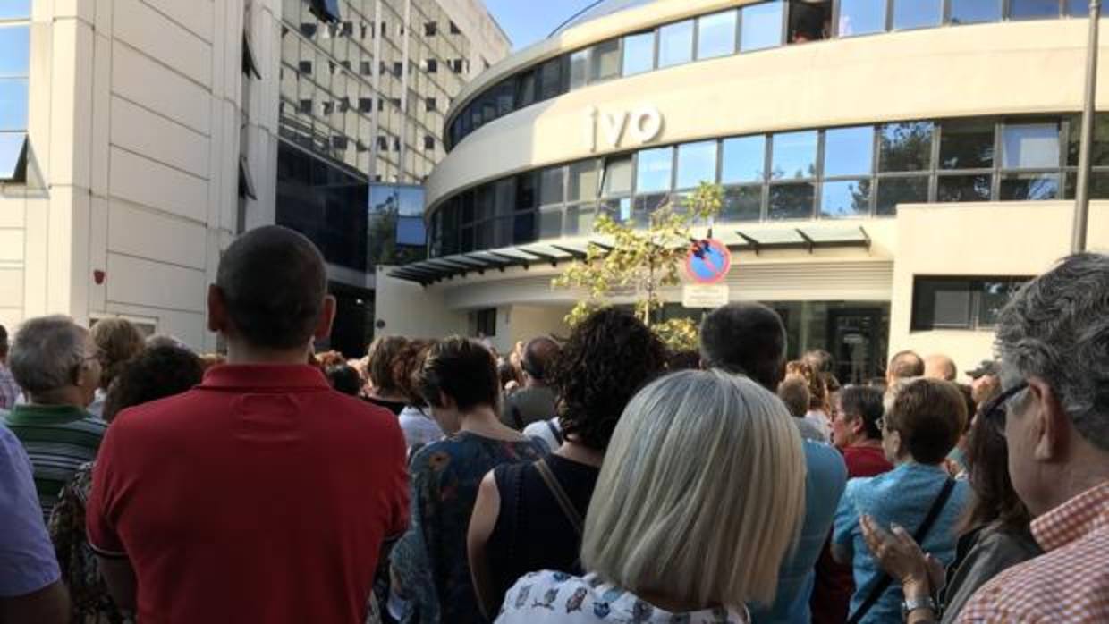 Imagen de la concentración frente al IVO