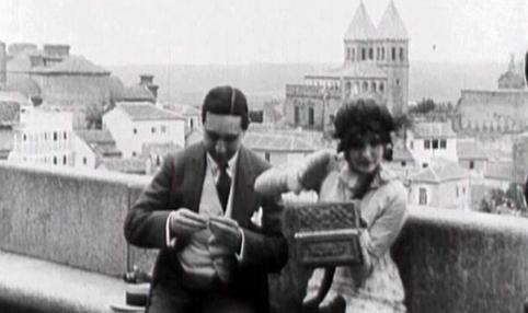 Imagen de la película «El cofre de Toledo» (1914), dirigida por Louis Feuillade