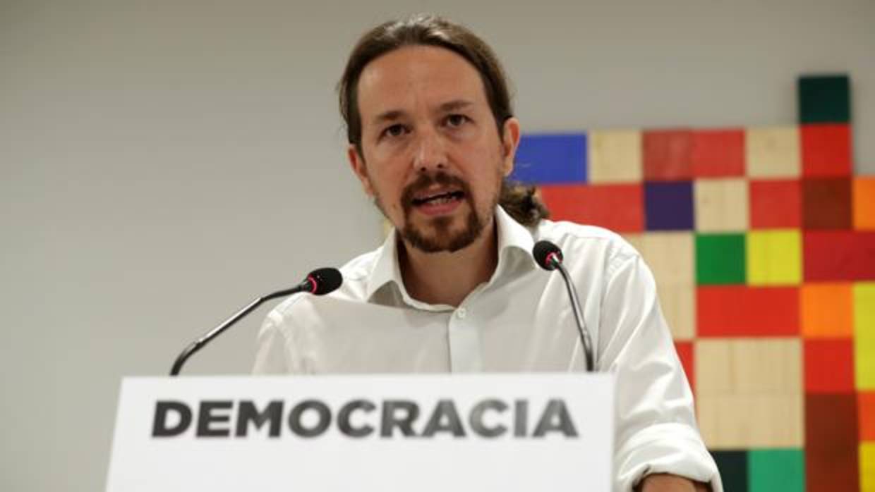 Pablo Iglesias, secretario general de Podemos