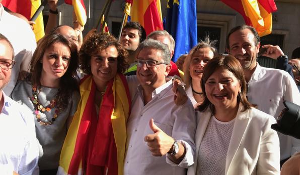 El PP valenciano sale a la calle en defensa de la unidad de España