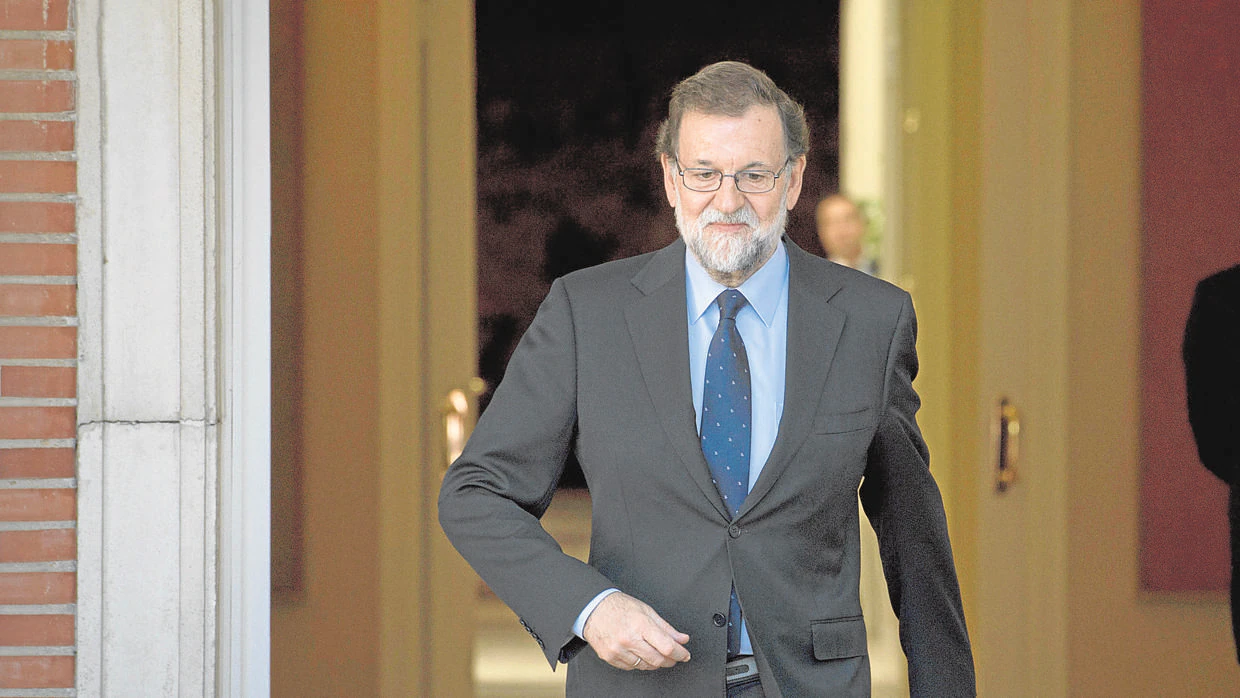 Mariano Rajoy, el lunes en La Moncloa