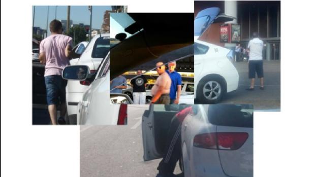 Taxistas sin camiseta, en chándal y en pantalón corto: las imágenes que el sector quiere borrar