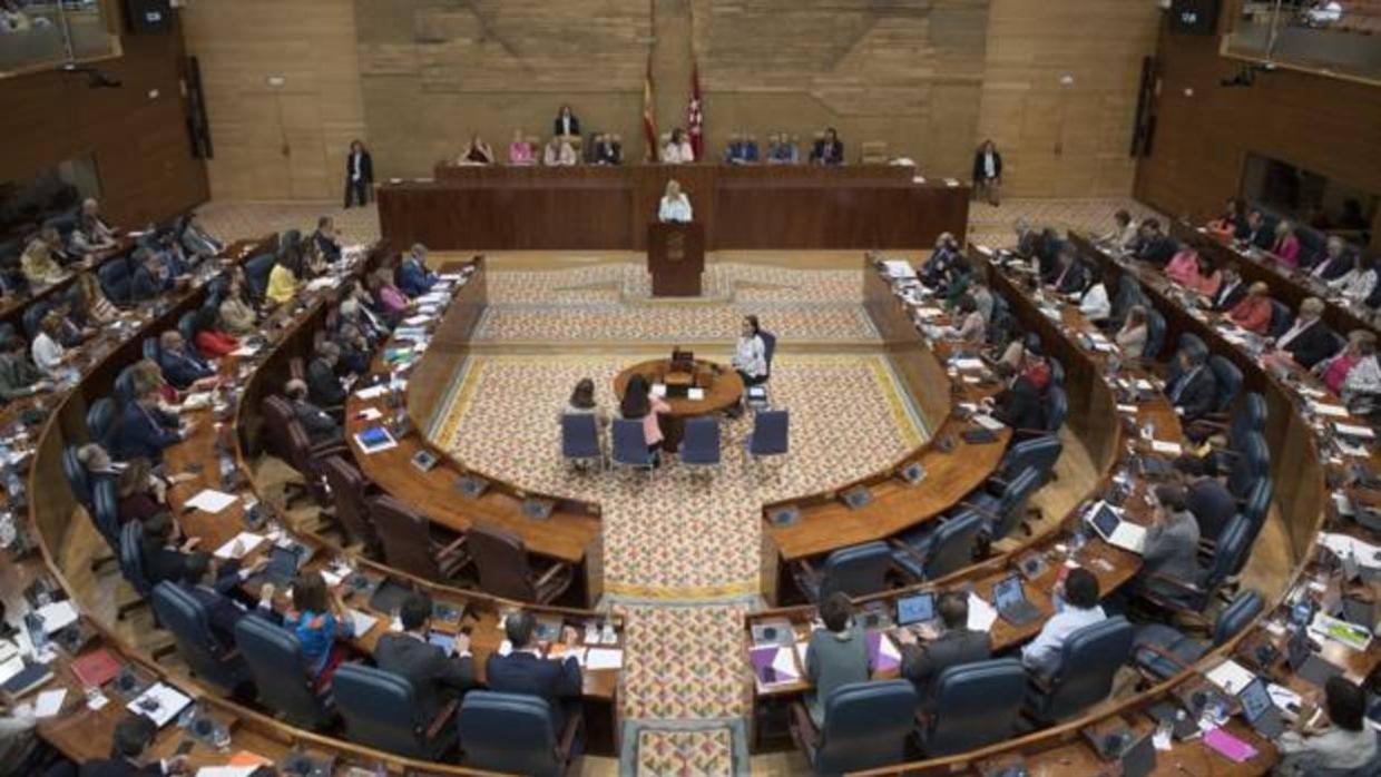 Pleno de la Asamblea de Madrid