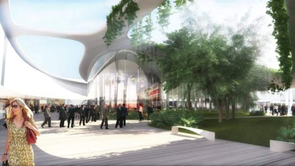 Imagen del centro comercial Open Sky, que se va a construir en Torrejón
