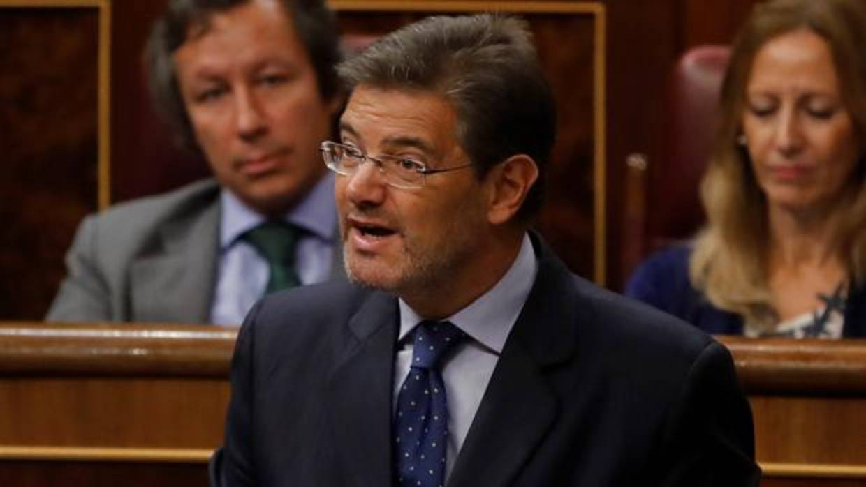 El ministro de Justicia, Rafael Catalá