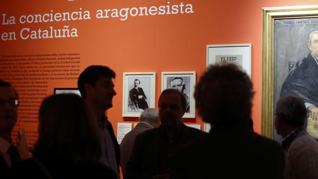 Una exposición desmonta en Zaragoza los mitos del independentismo catalán