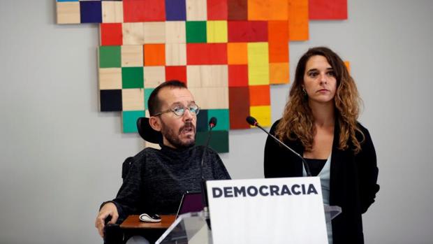 Echenique: «El bloque monárquico quiere una segunda Transición que dejará fuera a 6,5 millones de personas»