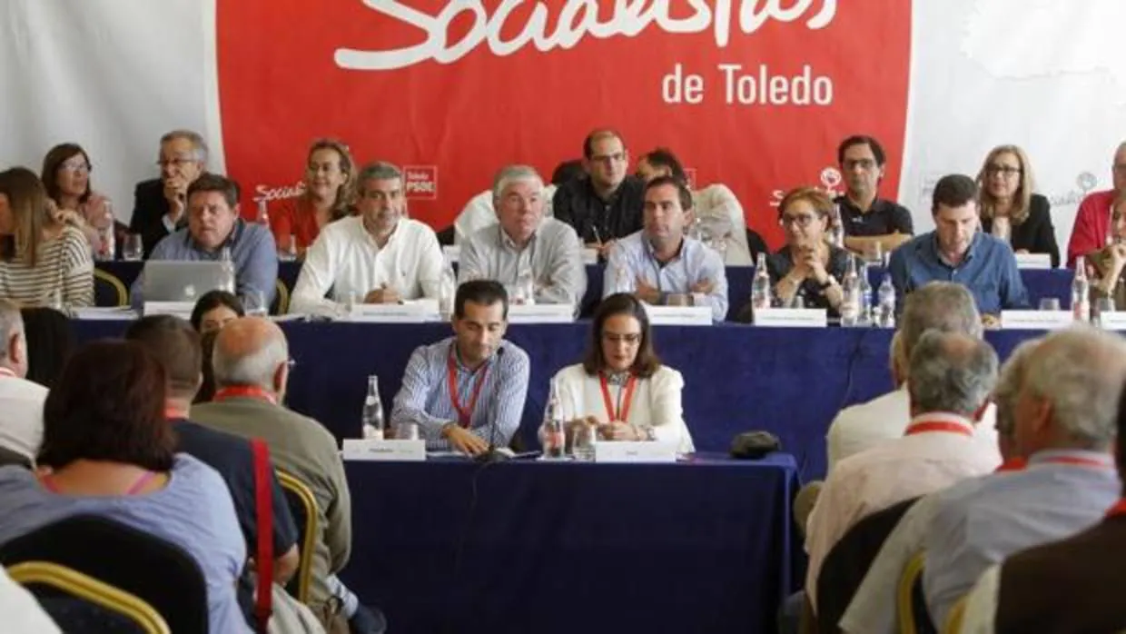 Imagen del congreso provincial del PSOE de Toledo, celebrado este domingo