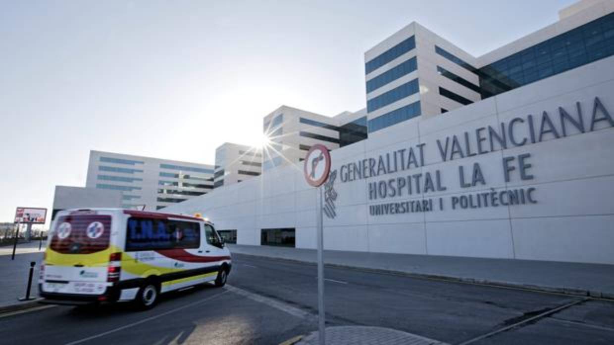 Hospital La Fe de Valencia donde ha sido trasladada la víctima