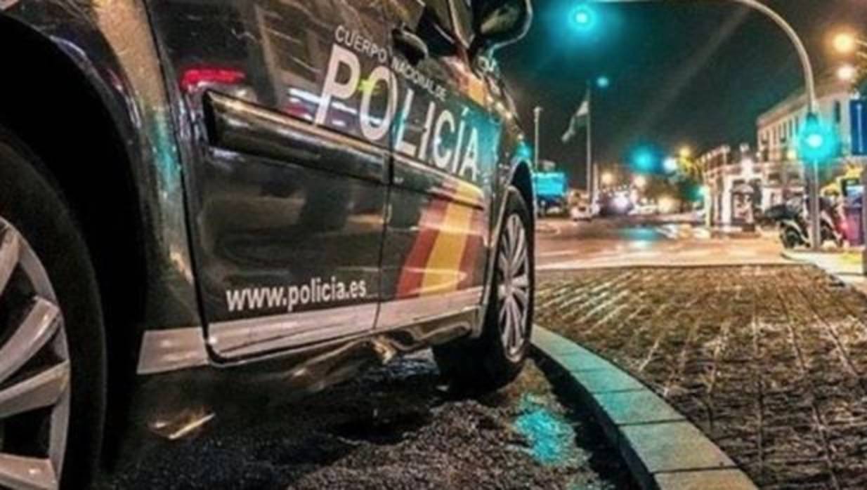 Coche patrulla de la Policia Nacional