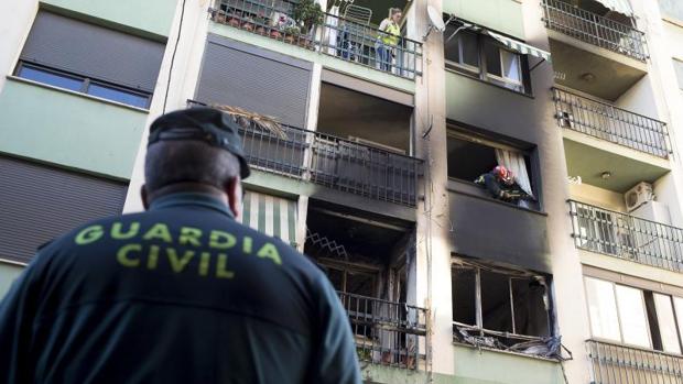 Siguen en la UCI cuatro heridos en el incendio mortal de Burriana