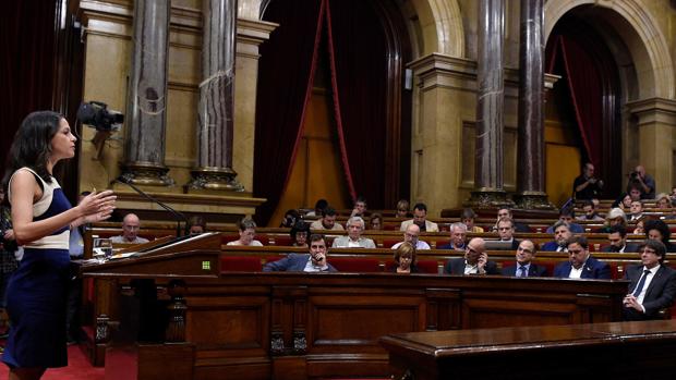 Ciudadanos prepara la campaña del 21-D como un cara a cara entre Arrimadas y Junqueras