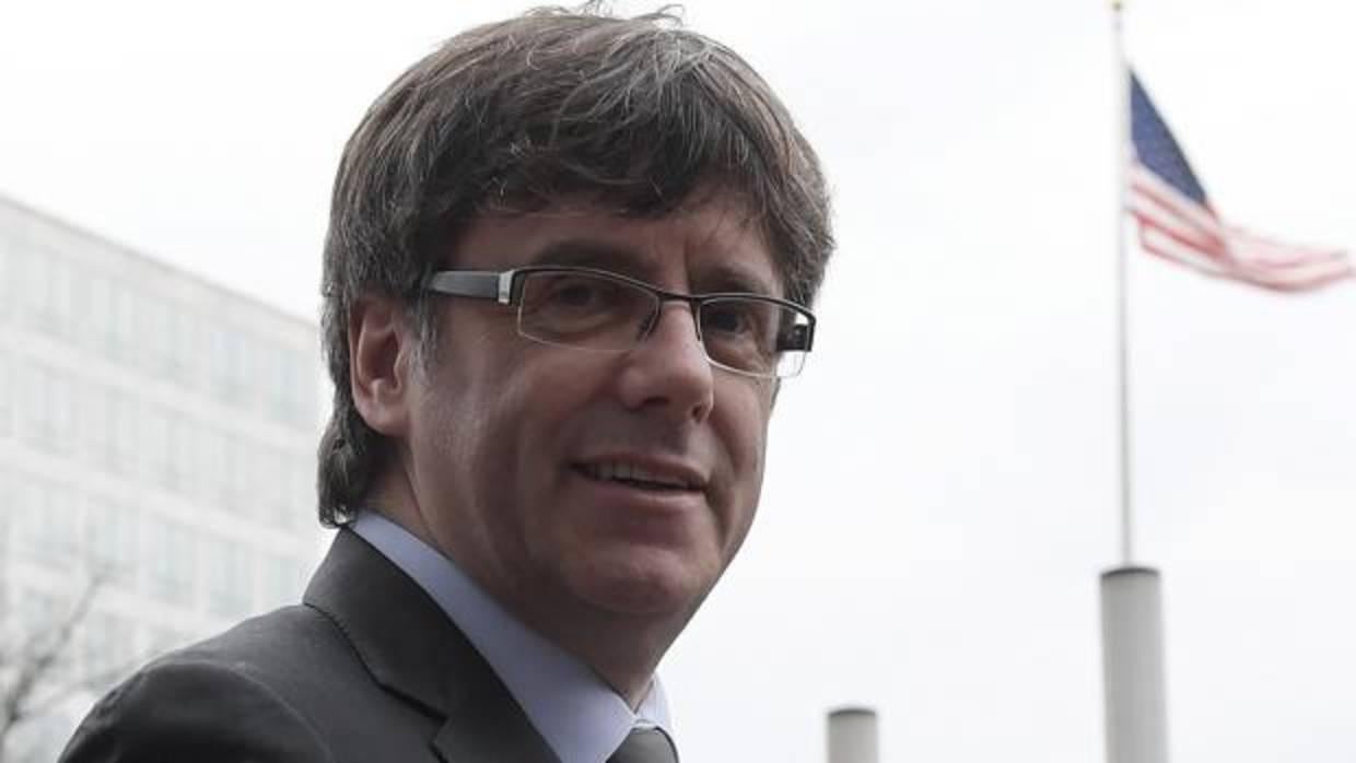 CArles Puigdemont, fotografiado en uno de sus viajes oficiales a Estados Unidos