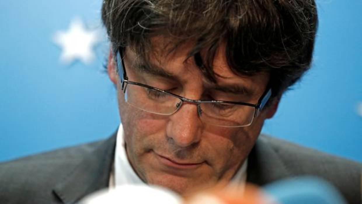 El expresidente de la Generalitat Carles Puigdemont