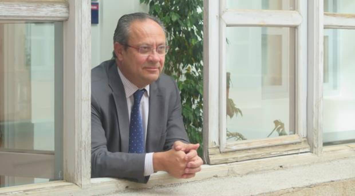 Juan Alfonso Ruiz Molina, en la sede de la Consejería de Hacienda