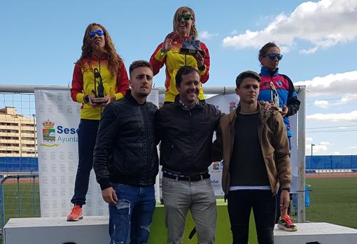David de la Cruz y Eva María Gómez ganan los 10.000 metros solidarios de Seseña