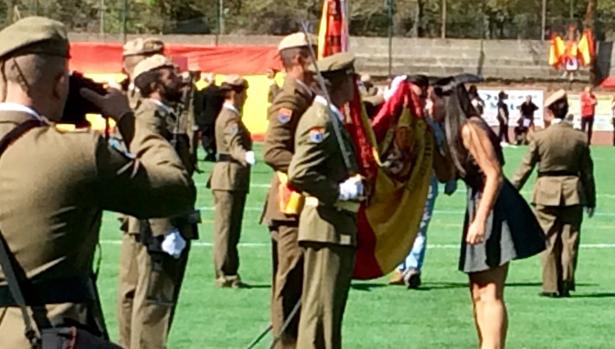 Cientos de canarios Juran la Bandera en San Mateo