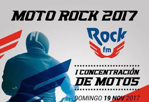 Cartel de la 1ª Concentración Moto Rock 2017