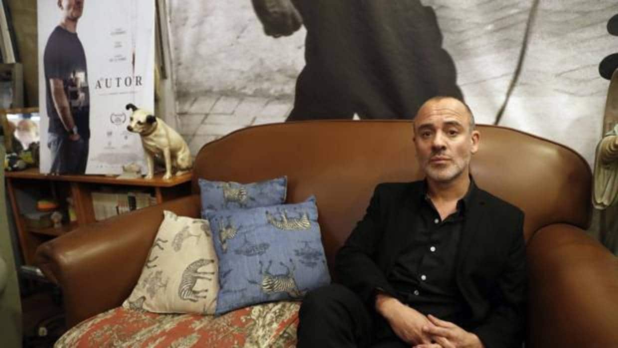 El autor Javier Gutiérrez, protagonista de la película «El Autor·, que se proyectará en el marco del festival