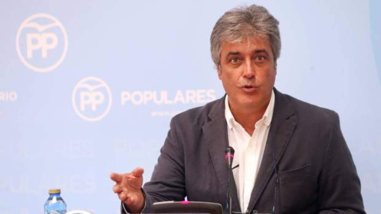 El portavoz parlamentario del PPdeG, Pedro Puy