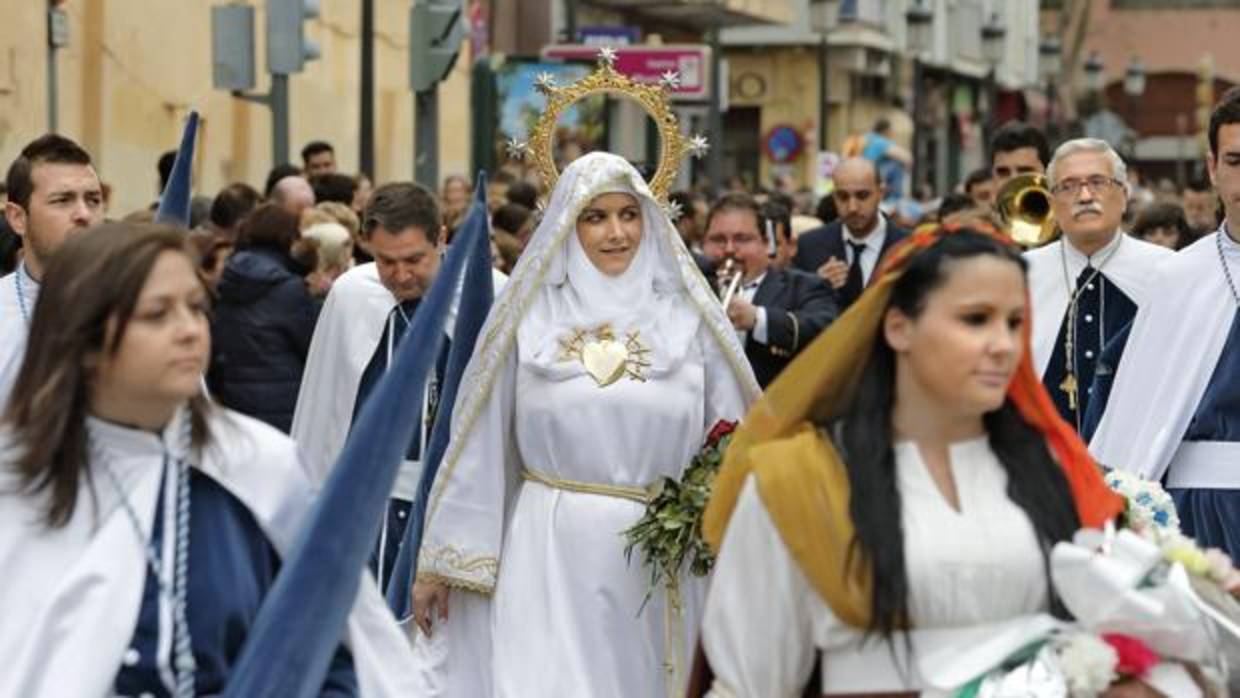 Imagen de archivo del Desfile de Resurrección de la Semana Santa Marinera de Valencia