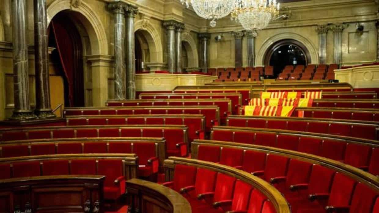 Hemiciclo del Parlamento catalán