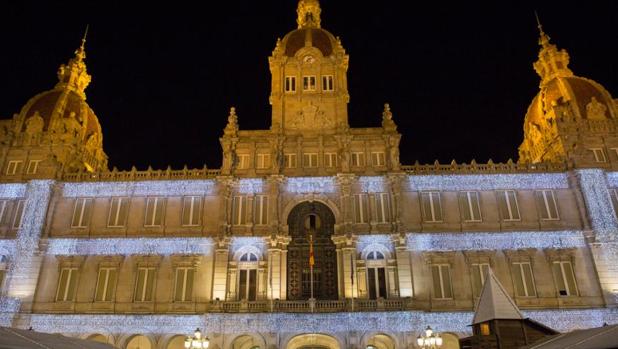 Una boda gay, en el belén de La Coruña