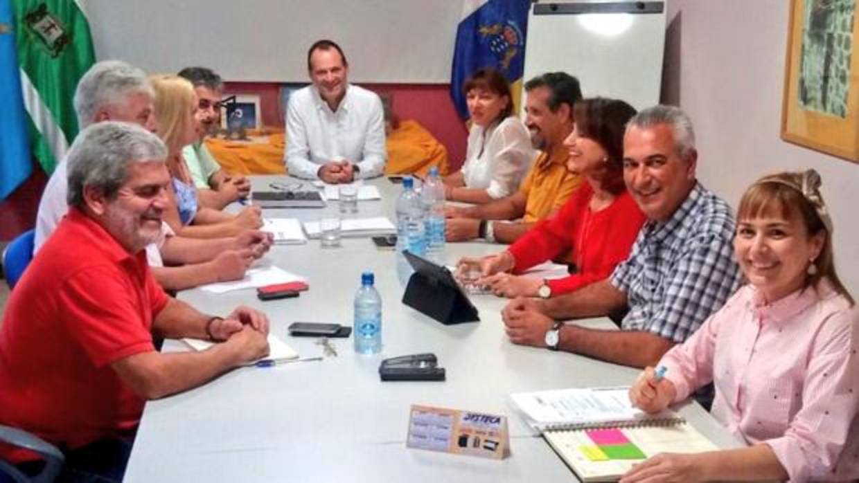 Óscar Hernández es presidente de turno de la Mancomunidad del Sureste