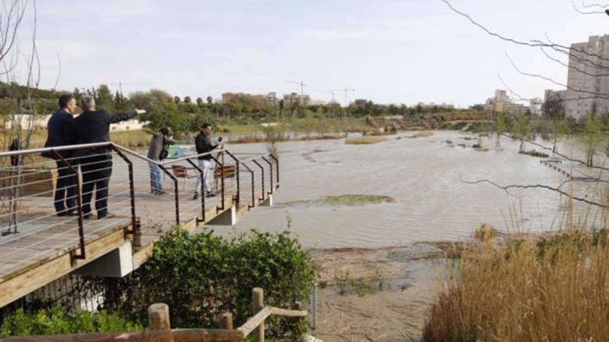 Parque inundable Marjal en Alicante, construido para evitar inundaciones y aprovechar el agua