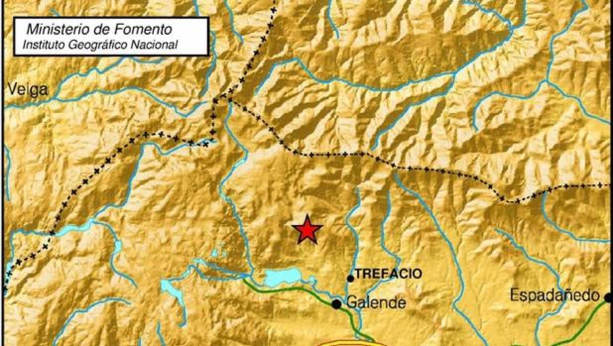 Registrado un terremoto de magnitud 1,7 en el término de Trefacio (Zamora)