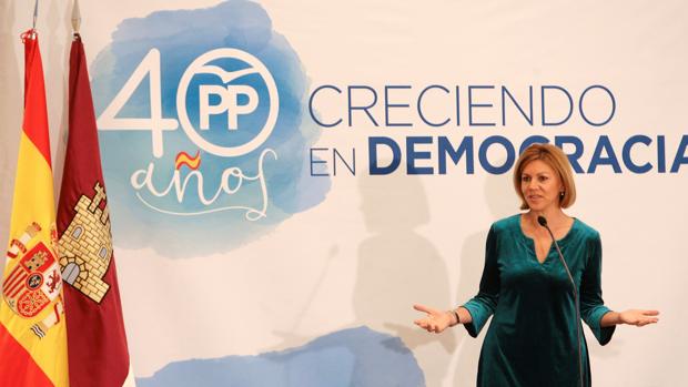 Cospedal asegura que el PP volverá a gobernar en Castilla-La Mancha