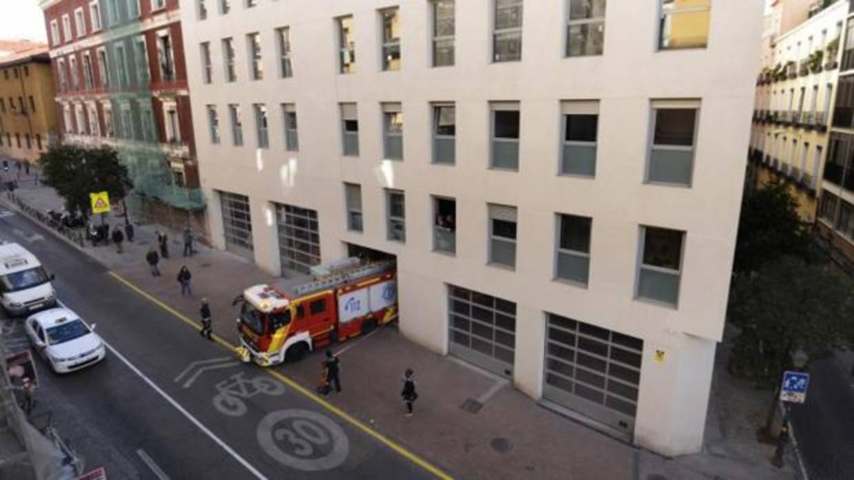 Nuevo parque de Bomberos de la calle de San Bernardo de Madrid